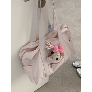 Large Capacity Single Shoulder Bag for Women Casual Travel Fitness Handbag Tote Bag New 2024 Fashion Commuter Satchel