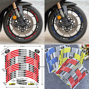 ดูคาติล้อสติกเกอร์ (Ducati Scrambler) บรรจุภัณฑ์ประมาณ 17-18 ไฟล์ที่เหมาะสมสำหรับ 400, 800 และ 1100 ล้อรถจักรยานยนต์สติกเกอร์สะท้อนแสงอุปกรณ์ตกแต่งสติกเกอร์ติดมอเตอร์ไซค์กันน้ำ