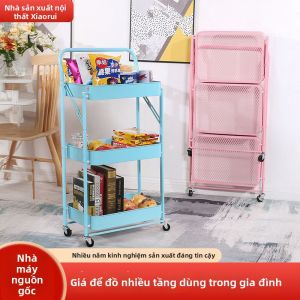 ZHIZHOU | Xe Đẩy Lưu Trữ Di Động Gập Được