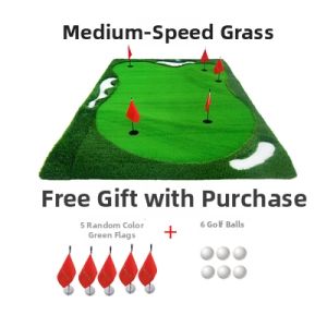 B·C·GOLF | Indoor Outdoor Golf Putting Green Practicer with Multiple Curves and Slopes for Professional Training