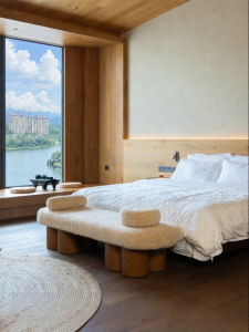 PURPLELEAF | Clothes Placing Bench for Bed End