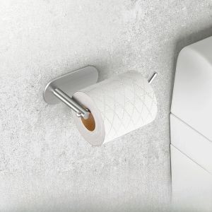 Kitchen Paper Towel Rack No Drilling Cloth Storage Holder Wall Mounted Cabinet Special Paper Roll Holder Nordic Style Pure Color