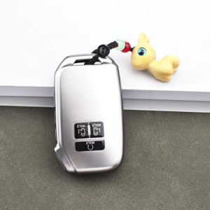 7 Buttons TPU Car Key Case Cover Remote Shell Fob for Kia Carnival 2021 2022 Carnival KA4 EX SX LX Fiesta 2023 Holder Keychain