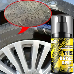 สเปรย์ไชน์และซ่อมแซมยาง - ป้องกันรังสียูวีฟื้นฟูยาง พลาสติก และคิ้ว - เคลือบเงาติดทนนาน โปร่งใส