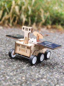 Đồ Chơi Giáo Dục Thực Nghiệm Khoa Học DIY Đồ Dùng Thủ Công Nhỏ Sản Xuất Năng Lượng Mặt Trời Xe Chở Mặt Trăng Đồ Chơi Giáo Dục