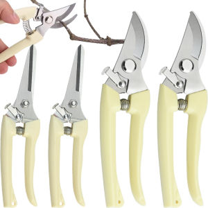 2pcs Garden Pruning Shears Set / Flower Fruit Tree Garden Shears / Stainless Steel Gardening Scissors