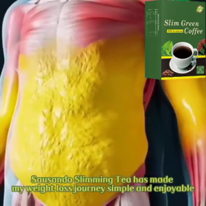 Slim Green Coffee 7 Days Weight Loss 3KG-9KG 100% Natural Slimming Coffee 瘦身咖啡 | 燃脂瘦身咖啡 | 苗条绿咖啡 | 燃脂加速 消水肿 促进代谢 增强饱腹感 | 不运动不节食喝咖啡就能瘦 | 懒人瘦身神器 |