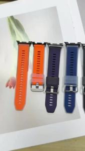 for Samsung Galaxy Watch 9 8 40mm 44mm Translucent Two Tone Silicone Band for Galaxy Watch8 Classic 46mm Women Men Strap Bracele