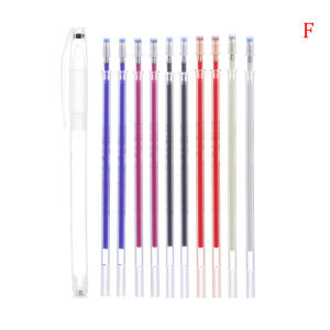 EELHOE | 10pcs Heat Erasable Pen High Temperature Disappearing Fabric Marker Tailoring No Stain Fade Free