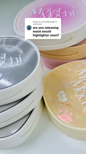 SK.SHOPKHU.[NEW LAUNCH] BNB Barenbliss Moist Mochi Paste Powder Highlighter mudah diblend tahan air dan tahan hingga 12 jam kilau