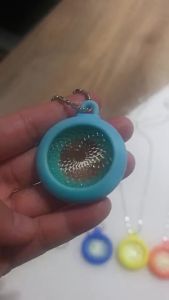 Trendy Jewelry 4000CC High Ion Energy Pendant Necklace With Bio Disc Custom Colorful Accessory Gift for Men Women