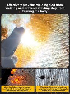 DESHAO | Thick Heat-Resistant Fireproof Insulating Welding Blanket