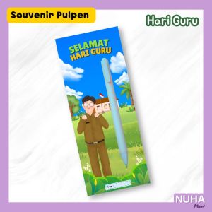 Hadiah Hari Guru Souvenir Happy Teacher day Hampers oleh-oleh acara Kado Hari Guru kenang kenangan siswa pulpen alas kado murid