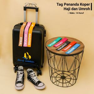 Birrul - Tag Penanda Koper Travel Umrah Haji Bisa Custom Nama