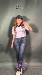 T-Shirt Kill System Jersey Crop: Gaya Korea Terbaru