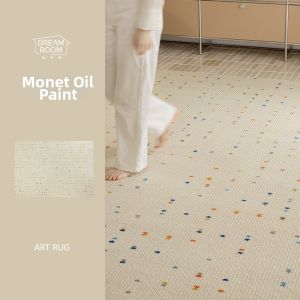 Customizable Colorful Wool Blend Carpet Home Use