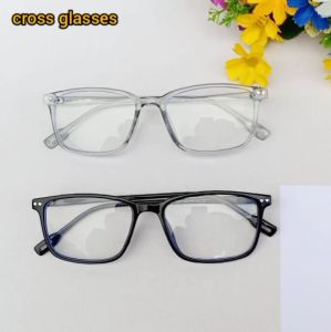 แว่นกรองแสงคอม เลนส์บลูบล็อค คุณภาพดี ดัดงอได้ ทรงเหลี่ยม รหัส CGB55