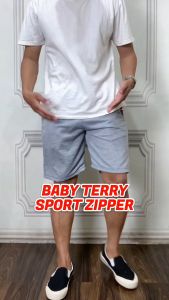 Baby Terry 70 Ribu Dapat 4 Celana Pendek Sport Zipper Fleece