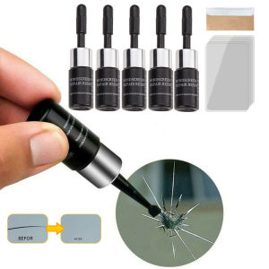 3 Sets Car Windshield Repair Glue Car Window Repair Resin Kit Windscreen Scratch Crack Restore Fluid Glass Curing Glue Car Accessories