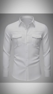 Áo sơ mi nam dài tay ôm body lịch lãm sang chảnh - N99