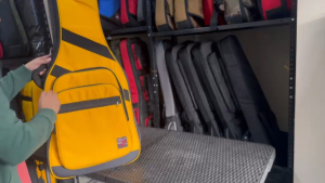 ELECTRIC GUITAR BAG CASE GIGBAG FULLY PADDED DOTTED CORDURA BACKPACK WATER REPELLENT NEW DESIGN