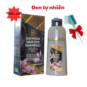[CHÍNH HÃNG] Dầu Gội Phủ Bạc Tóc Saffron Dầu gội nhuộm tóc bạc Dầu gội phủ bạc thảo mộc Hàn Quốc