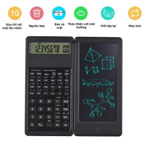 Máy Tính Khoa Học Bỏ Túi Có Thể Gập Lại Di Động 10 Chữ Số Máy Tính Nhỏ Dành Cho Đồ Dùng Văn Phòng
