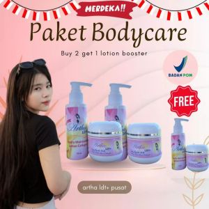 Bundling 3 Paket Artha Ldt+ Isi 3 Lation 3 Boster / Handbody Arta