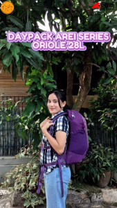 TAS RANSEL DAYPACK ORIOLE 28 LITER FREE RAINCOVER AREI OUTDOORGEAR TAS RANSEL HIKING TEKTOK RUNNING ORIOLE