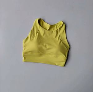 High Impact Shock Resistant Bra with Fixed Pads Sports Bra