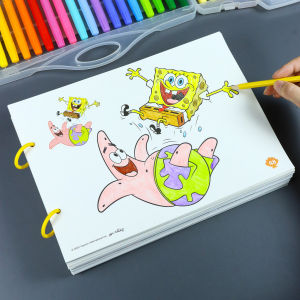 XIAOSHUGUOGUO | Spongebob Squarepants Coloring Book for 3-6 Year Olds