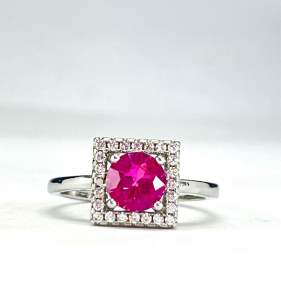 NATURAL STARLIGHT RUBY S925 RINGS (Stone of possitivity )