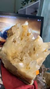 (VIP) Ổ đá Thạch Anh LEmurian tinh thể lấp lánh tán sắc to lớn năng lượng vũ trụ cực mạnh 771