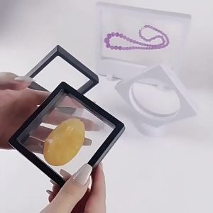 Kotak Penyimpanan Display Perhiasan Bros Anting Cincin Gelang Transparan Jewelry Box Anti Debu Anti Oksidasi