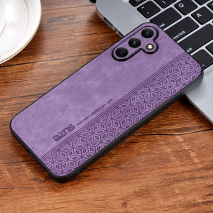 Luxury Bumper Coque Leather Phone Case For Samsung Galaxy A36 A16 A06 A35 A55 5G A05S A15 A14 M14 A04E A24 A25 A34 A54 A52 Cover