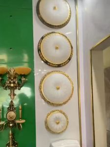 Đèn Mâm Pha Lê Ốp Trần Sang Trọng Hiện Đại Hiệu Ứng Hoa Sen 3 Chế Độ Màu Đẹp Mắt - Bảo Hành 2 Năm