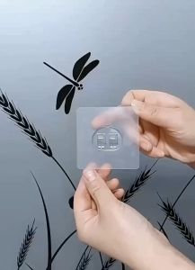 10Pcs Double-sided Adhesive Wall Hooks for Hanging Racks / Bathroon Under Wire Shelf Rack Hanger Holder Storage Hooks