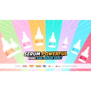 Hanasui Power Serum - Cerah & Glowing (Bright Expert Serum Peeling Acne Post Acne Minipore Bakuchiol Bright & Barrier) No Alcohol & Perfume