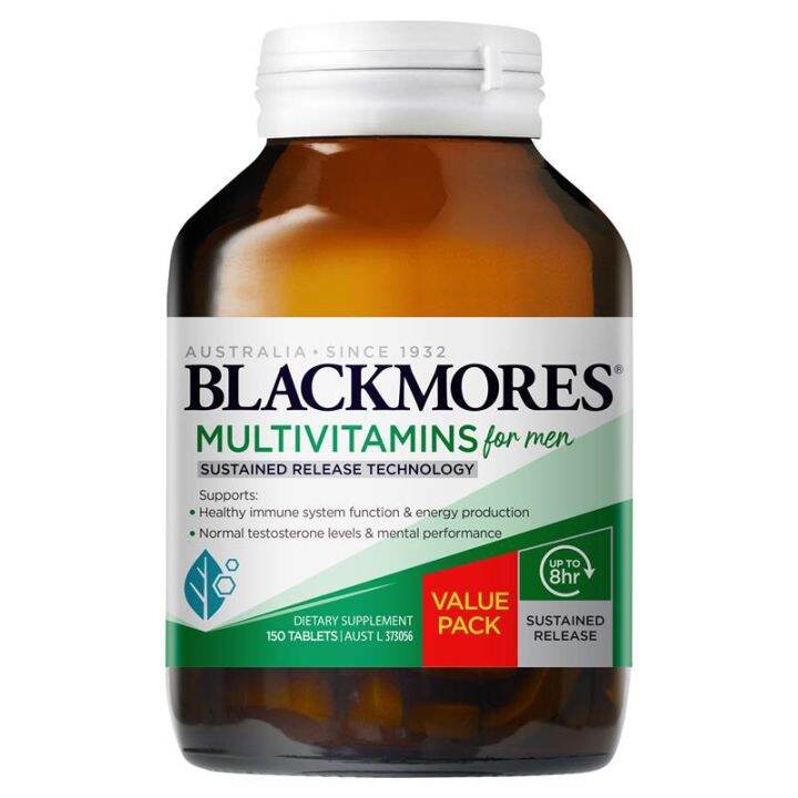 [NewStock/Exp:2025] Blackmores Multivitamin for Men 150 Tablets ...