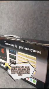 JD-2613 Jam Digital LED Clock Dinding / Meja ada Fitur Kalender Alarm Weker Smart Watch Tampilan Jelas