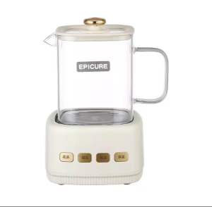 长虹养生壶办公室小型养生杯多功能家用全玻璃煮茶器小方炖烧水壶