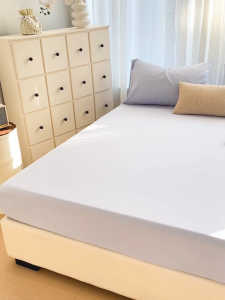 Abraca Dabra 880TC Premium Japanese Skin-friendly Wash Cotton Bed Sheet (No pillowcase) Queen Size /King /Single Fitted Bedsheet Fit 10inch Height