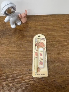 Automatic Pencil Set 0.5mm Kuromi Melody Cute Cartoon Capybara Student