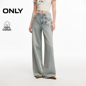 ONLY | 2026 Autumn High Waist Straight Leg Womens Jeans