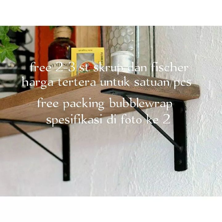besi rak dinding/besi siku rak dinding