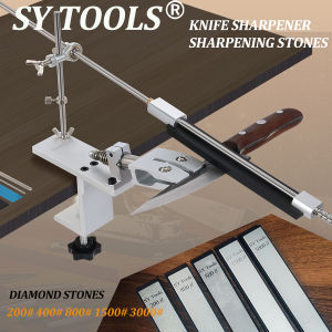 SY Tools K10 Pro Angle Knife Sharpener 180°/360° Flip Function Widened Chuck Design Fish-eye Bearing Angle Adjustment Device