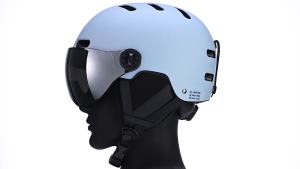 Seeker ski helmet is lightweight impact-resistant winter mens and womens snowmobile skateboard outdoor sports helmet