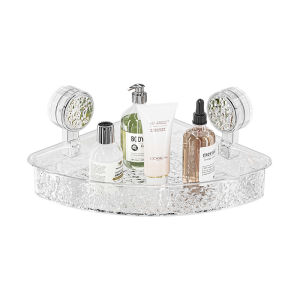 BAOJIAWANG | Suction Cup Triangle Storage Rack For Bathroom