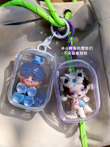 Transparent Capsule Doll Carrying Bag Display Storage Toy PVC Material in Stock for Outing Baby Hanging Photo Show