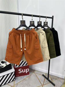 Quần Short Nam Cotton Rộng Rãi Mùa Hè Thời Trang Thoáng Khí Thấm Hút Mồ Hôi Quần Short Nam Đa Năng Thoải Mái Năm Phần